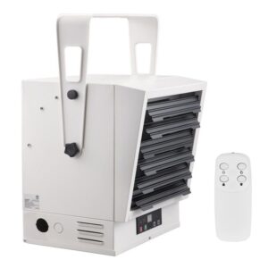 Electric Garage Heater 10000W Fan-Forced Wall Ceiling Mount Overheat Protection