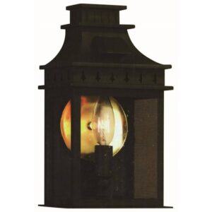 SUPERHUNTER 6.2 in. D x 4.2 in. W x 11.1 in. H Rust Outdoor Wall Sconce