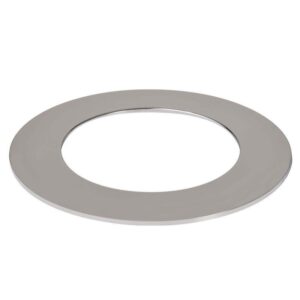 HALO 4 in. Polished Chrome Recessed Ceiling Light LED Designer Trim Ring