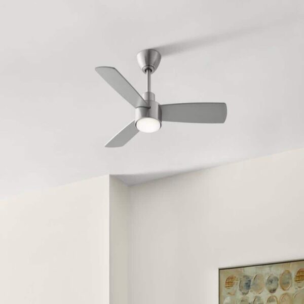 Hampton Bay Dorsey 36 in. Brushed Nickel Ceiling Fan with Remote Control