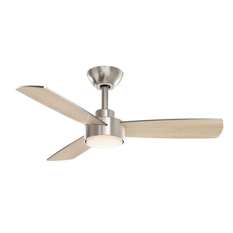 Hampton Bay Dorsey 36 in. Brushed Nickel Ceiling Fan with Remote Control - Image 3