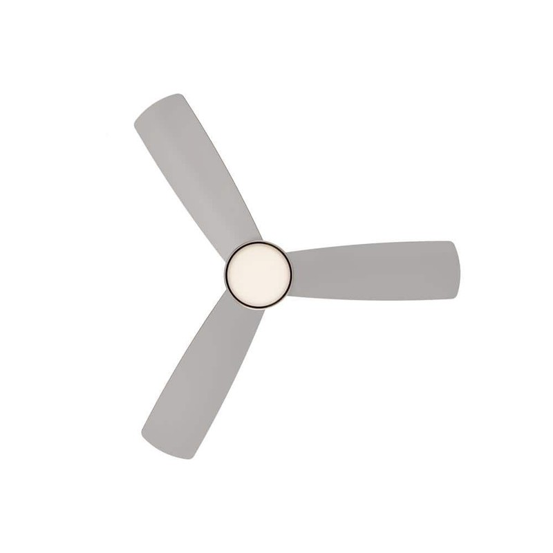 Hampton Bay Dorsey 36 in. Brushed Nickel Ceiling Fan with Remote Control - Image 5