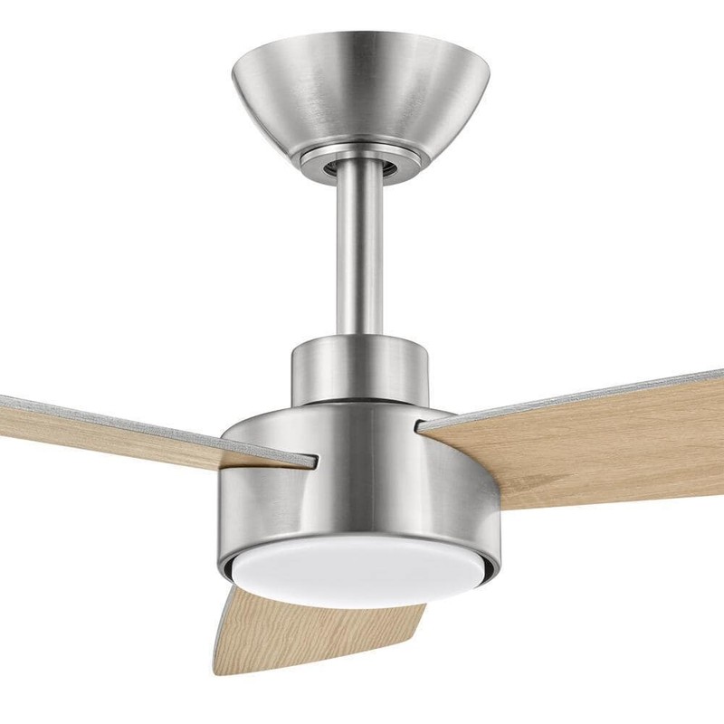 Hampton Bay Dorsey 36 in. Brushed Nickel Ceiling Fan with Remote Control - Image 6