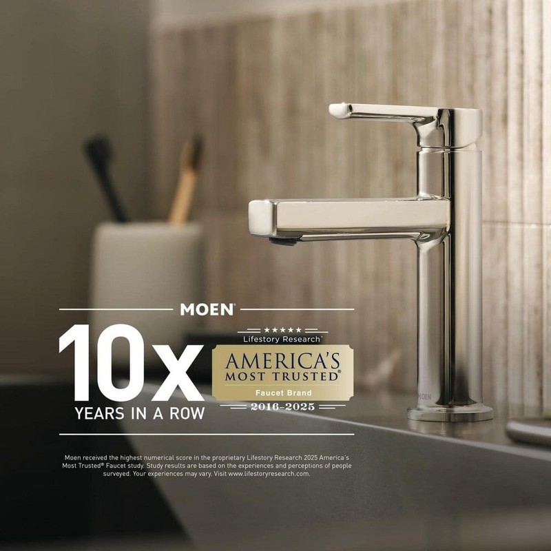 MOEN Banbury Pivoting Double Post Toilet Paper Holder in Matte Black - Image 8
