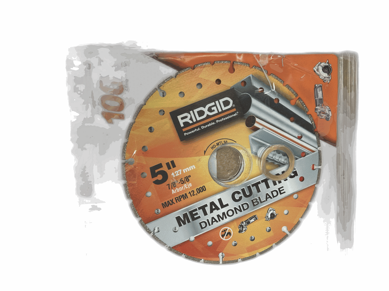 RIDGID 5 in. Metal Cutting Diamond Blade - Image 5