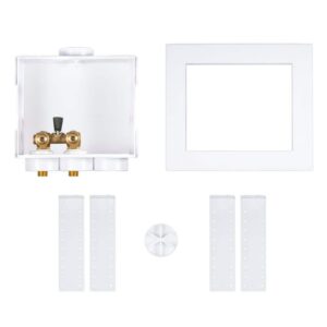 Oatey Quadtro 2" Copper Sweat Washing Machine Outlet Box with Regulator