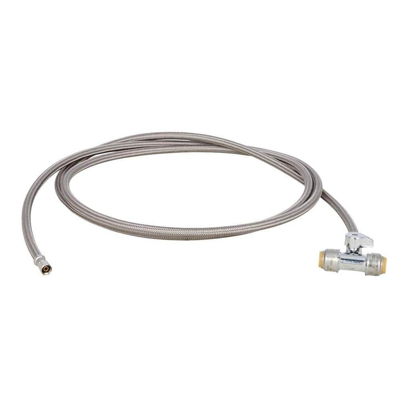 SharkBite 1/2 in. Max Push-to-Connect x 1/4 in. Compression Brass Ice Maker Kit