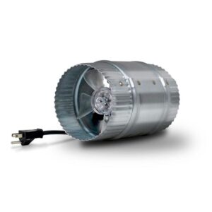 Suncourt Inductor 4 in. Corded In-Line Duct Fan