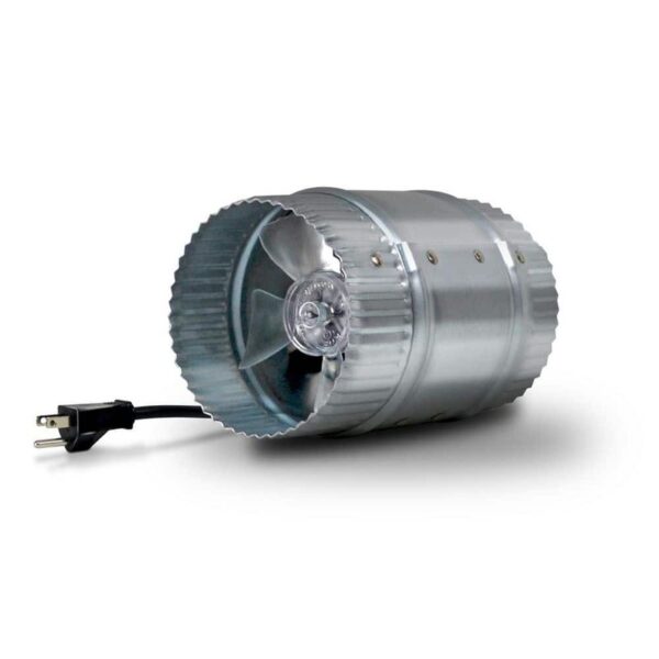 Suncourt Inductor 4 in. Corded In-Line Duct Fan