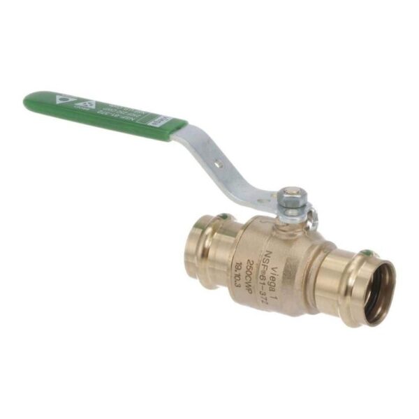 Viega ProPress 1 in. Press Zero-Lead Bronze Ball Valve