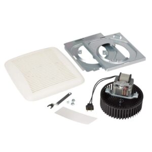 Broan-NuTone 60 CFM 3.0 Sones Bathroom Replacement Motor & Grille/Cover
