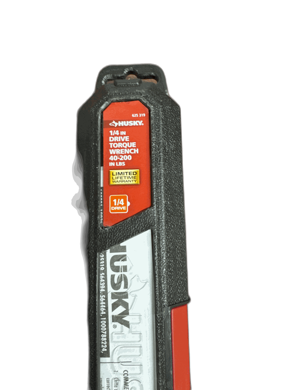 Husky 40 in./lbs. to 200 in./lbs. 1/4 in. Drive Torque Wrench - Image 8