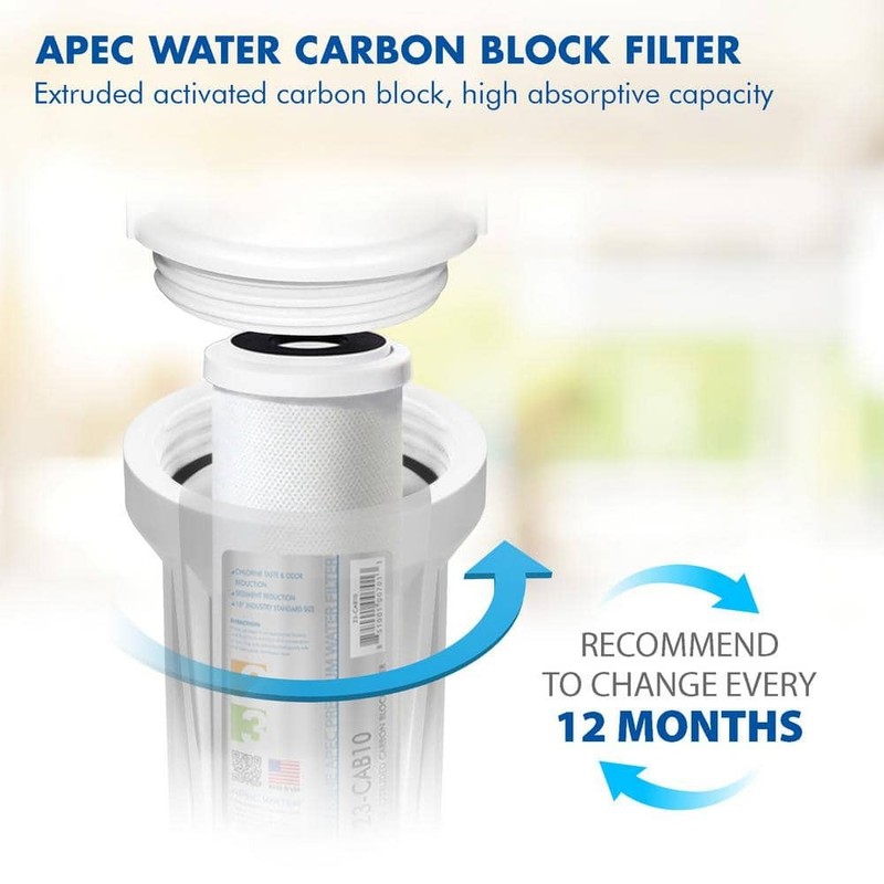 APEC Water Systems Ultimate 10 in. Carbon Replacement Filter - Image 4