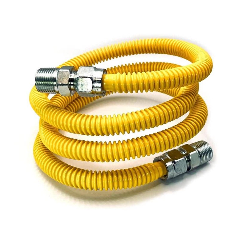 Everbilt 1/2 in. MIP x 60 in. Gas Connector (1/2 in. OD)(53,200 BTU)