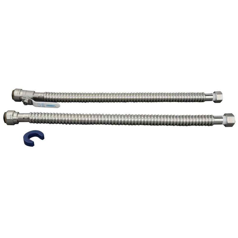 Everbilt 3/4 in. SSPTC x 3/4 in. FIP Water Heater Connection Kit - Image 2