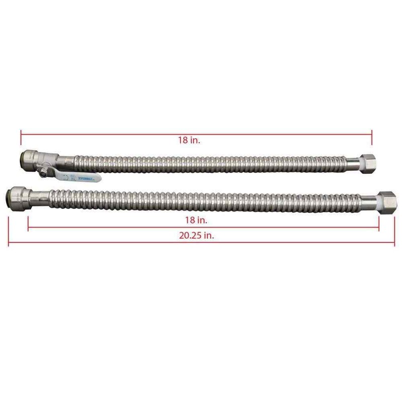 Everbilt 3/4 in. SSPTC x 3/4 in. FIP Water Heater Connection Kit - Image 5