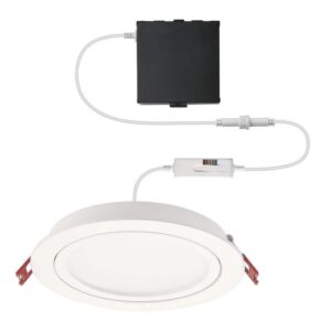 Commercial Electric 6 in Color Changing Directional Light Recessed Kit