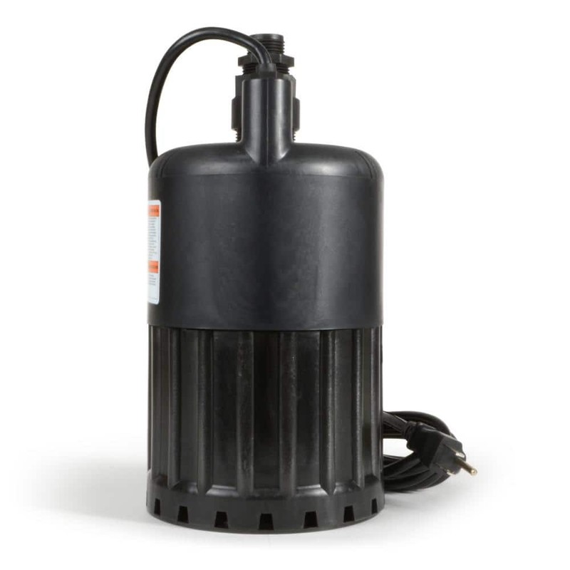Everbilt 1/2 HP Waterfall Submersible Utility Pump - Image 5