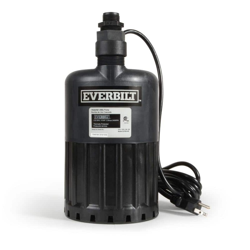 Everbilt 1/2 HP Waterfall Submersible Utility Pump - Image 6