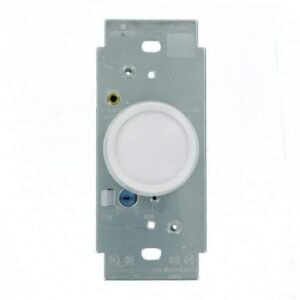 Leviton 5A Single Pole Full Range Rotary Fan Speed Control White 6616-1XW