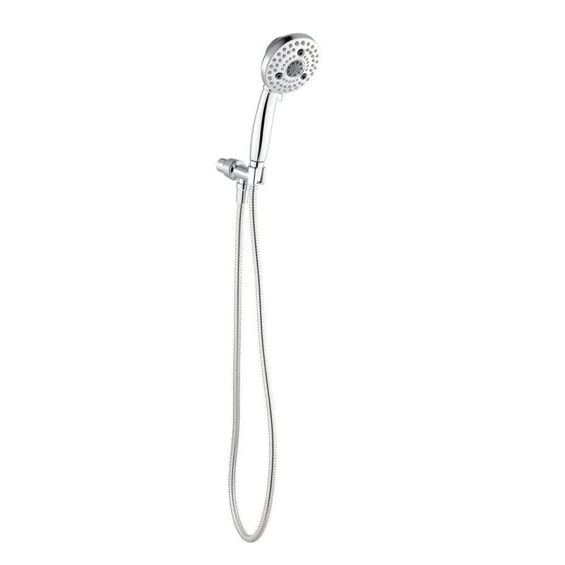 Glacier Bay Lavmere 7-Spray 4.2" Handheld Shower Head 1.8 GPM Chrome