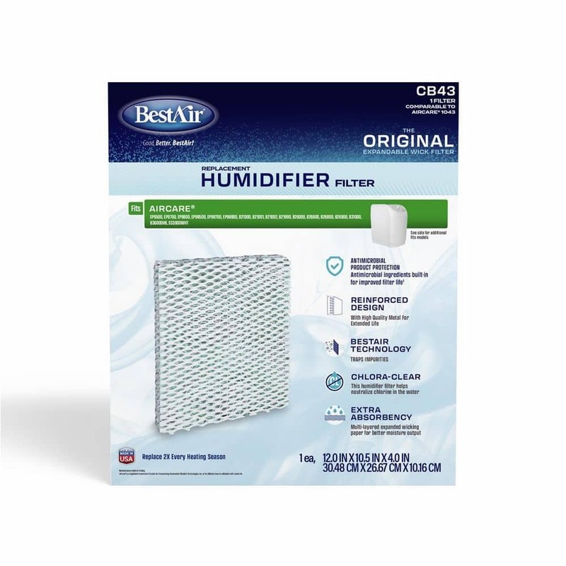 BestAir CB43 Humidifier Wick Filter for AirCare - Image 4
