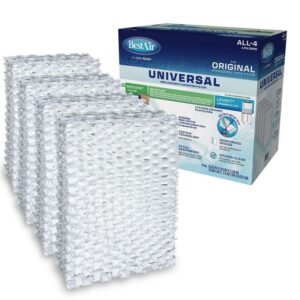 BestAir ALL-4 10 in. Humidifier Wick Filter for MoistAir, AirCare, Kenmore