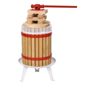Tatayosi 3.17 gal./12 L Manual Old-Fashioned Traditional Fruit Wine Juicer