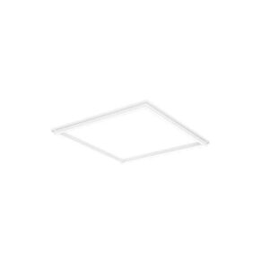 Lithonia Lighting Contractor Select LFRM 23.78 in. x 23.78 in. White LED Troffer