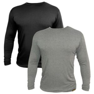 FIRM GRIP Men's Large Base Layer Long Sleeve Shirt (2-Pack)