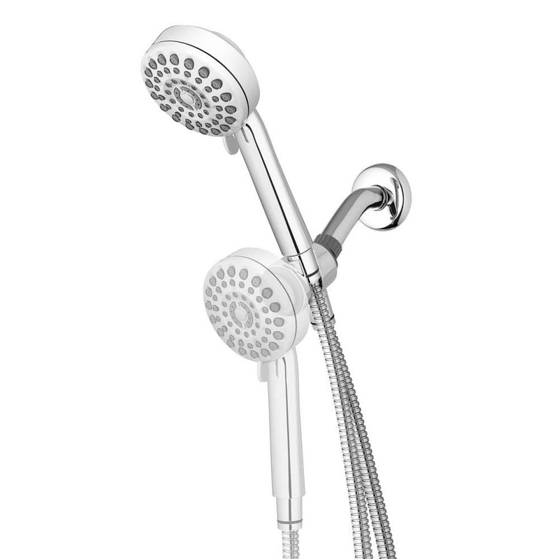 Waterpik DualDock 7-Spray Wall Mount Handheld Shower Head 1.8 GPM Chrome - Image 4