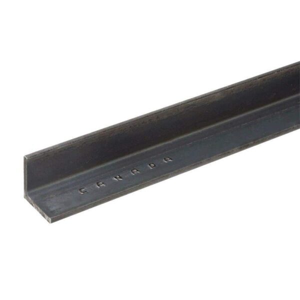 Everbilt 1-1/4 in. x 4 ft. - 1/8 in. Thick Plain Steel Angle (3PK)
