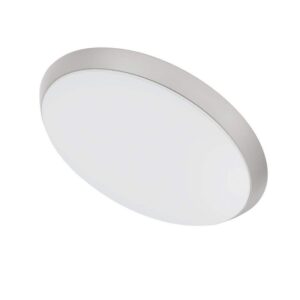 Commercial Electric 11" Brushed Nickel LED Flush Mount Ceiling Light Motion CCT