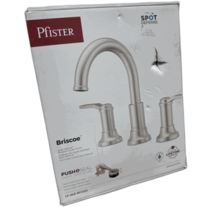 Pfister Briscoe 8 in Widespread 2-Handle Bathroom Faucet Brushed Nickel