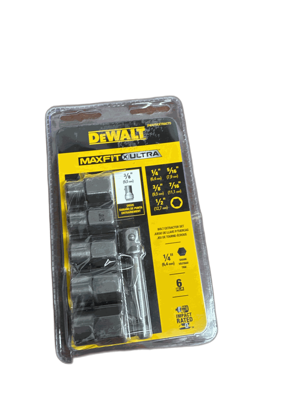 DEWALT MAXFIT ULTRA Extractor Set (5-Piece) - Image 5