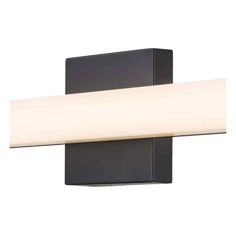 Bel Air Lighting Miles 24 in. Integrated LED Black Bathroom Vanity Light Fixture - Image 11