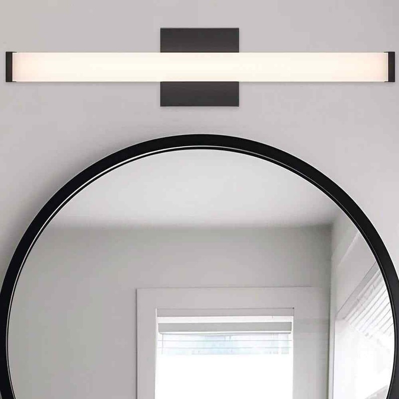 Bel Air Lighting Miles 24 in. Integrated LED Black Bathroom Vanity Light Fixture - Image 13