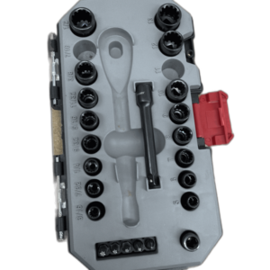Husky 100-Position 1/4" Drive Universal Socket Wrench Set (26-Piece)NO Ratchet