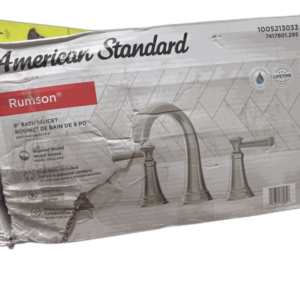 American Standard Rumson 8" Widespread 2-Handle Bathroom Faucet Brushed Nickel