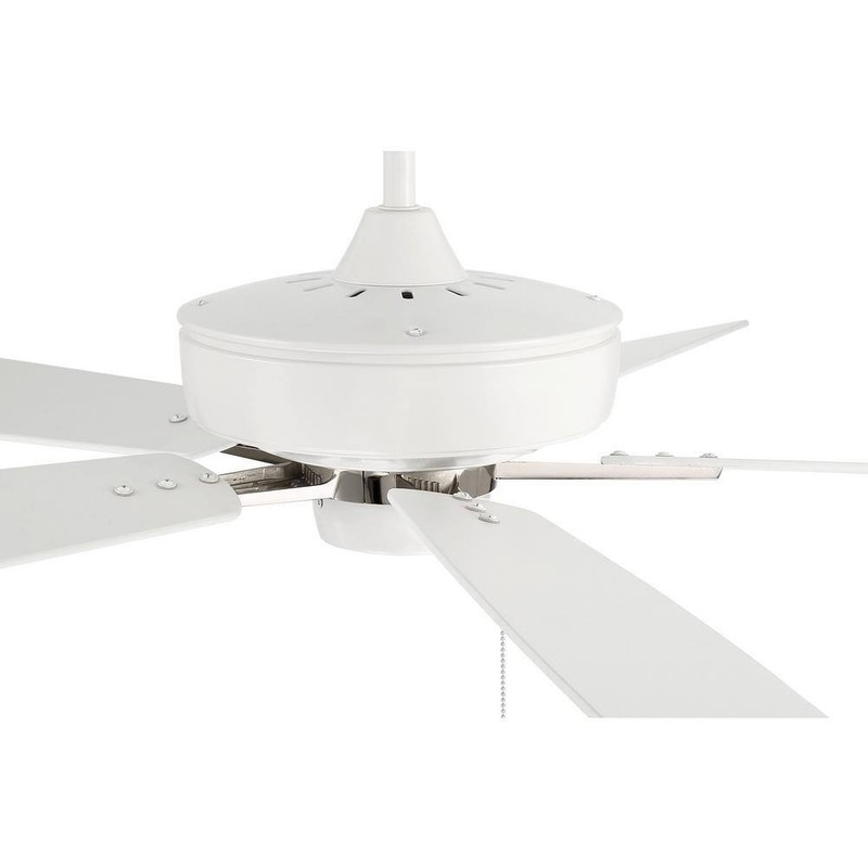CRAFTMADE Super Pro 60 in. 3-Speed Reversible Motor Ceiling Fan in White - Image 4