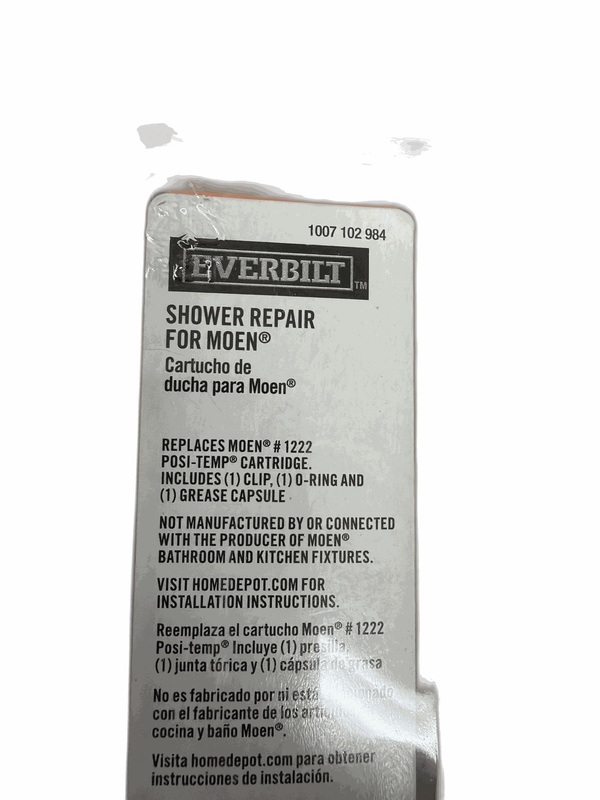 Everbilt 4 1/8 in. B-19 Single Lever Cartridge for Moen Replaces 1222 Posi-Temp - Image 9