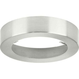 Progress Lighting Everlume 5 in. Brushed Nickel Edgelit Round Trim Ring