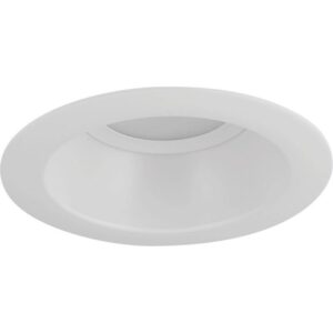 Progress Lighting 5 in. LED Satin White Recessed Trim for 5 in. Housing, 1 Pack