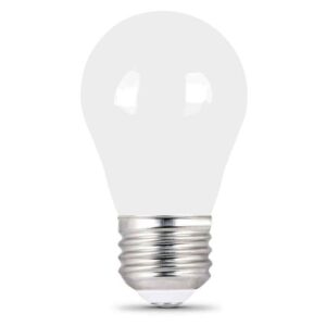 Feit Electric 25-Watt Equivalent A15 Dimmable CEC 90+ CRI White Glass(6-Pack)