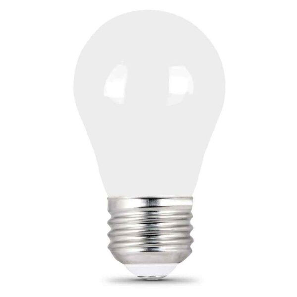 Feit Electric 25-Watt Equivalent A15 Dimmable CEC 90+ CRI White Glass(6-Pack)