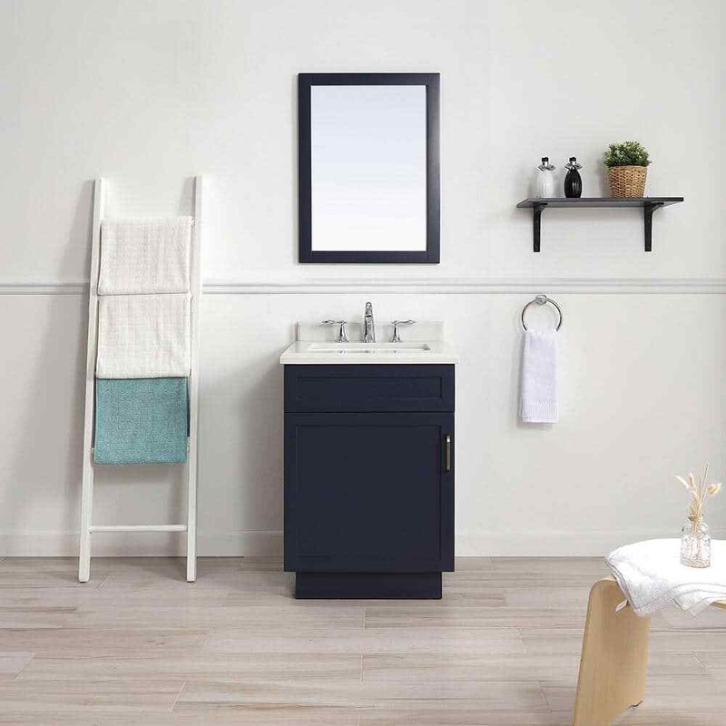 HDC Lincoln 22 in. W x 30 in. H Rectangular Wall Mount Bathroom Vanity Mirror - Image 2