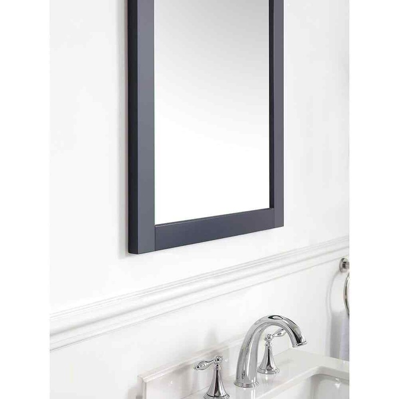 HDC Lincoln 22 in. W x 30 in. H Rectangular Wall Mount Bathroom Vanity Mirror - Image 5