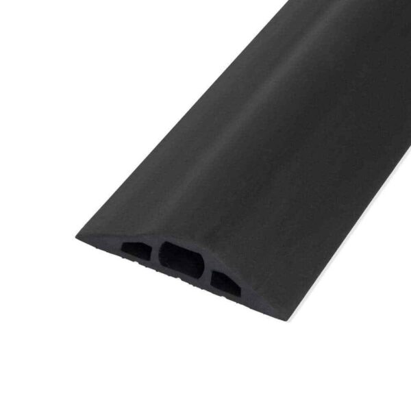 LINE BOSS 5 ft. x 3.5 in. Industrial Grade 3-Channel Wire, Cord&Cable Protector