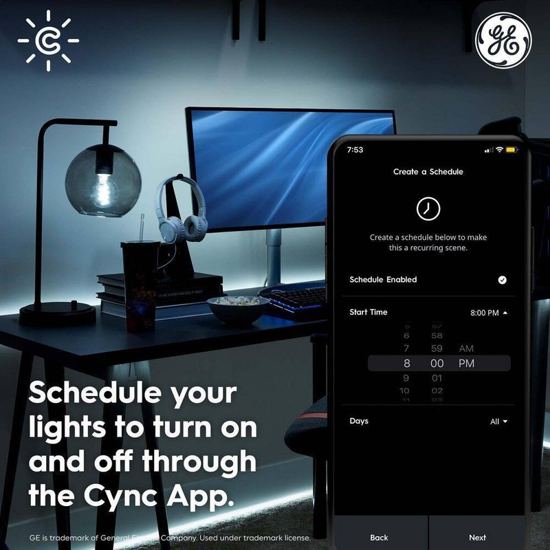 Cync 16 ft. Indoor Premium Light Strip Light - Image 7