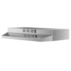 VIKIO 30 Inch Convertible Under Cabinet Range Hood 300 CFM LED Stainless Steel